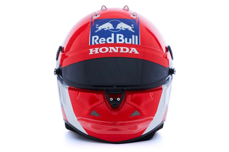 Il casco di Daniil Kvyat, Scuderia Toro Rosso