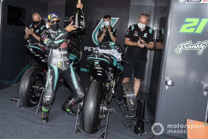 Segundo lugar Franco Morbidelli, Petronas Yamaha SRT