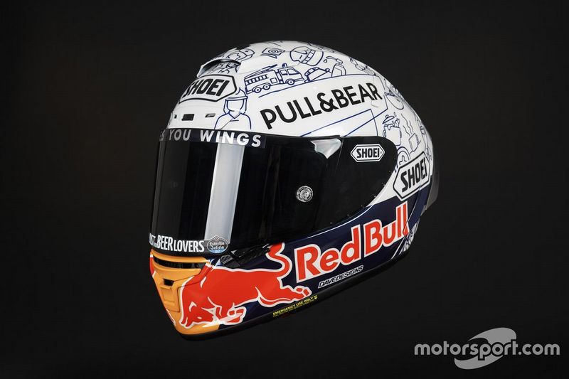 Casco de Alex Marquez, Repsol Honda Team