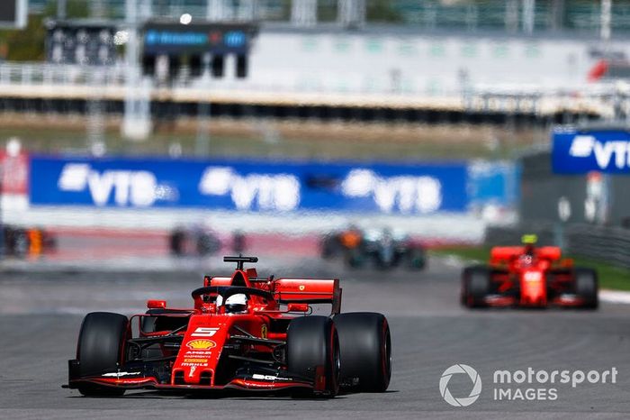 Sebastian Vettel, Ferrari SF90, Charles Leclerc, Ferrari SF90