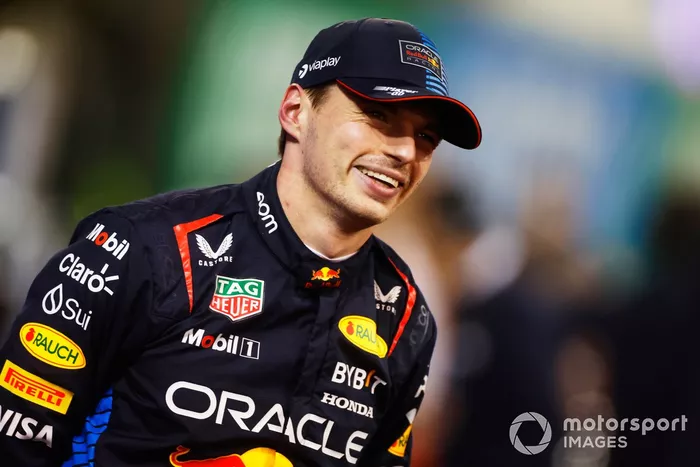 Max Verstappen en pole position, Red Bull Racing
