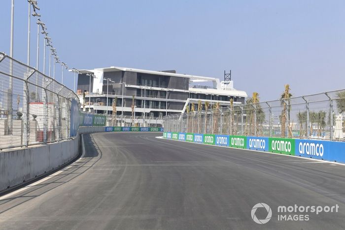 Vista general del circuito de Yeda, en Arabia Saudí