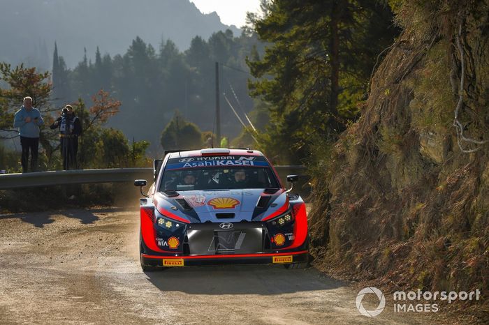 Ott Tänak, Martin Järveoja, Hyundai World Rally Team Hyundai i20 N Rally1