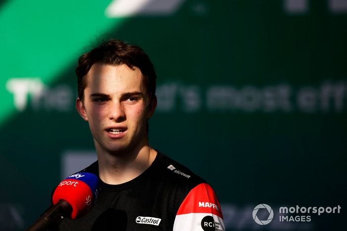 Oscar Piastri, piloto reserva de Alpine F1 