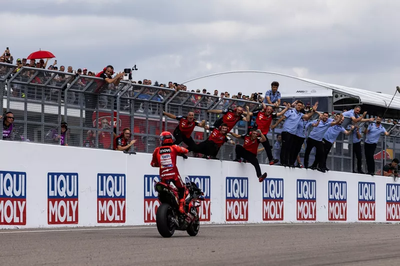 Vainqueur de la course Marc Marquez, Ducati Team
