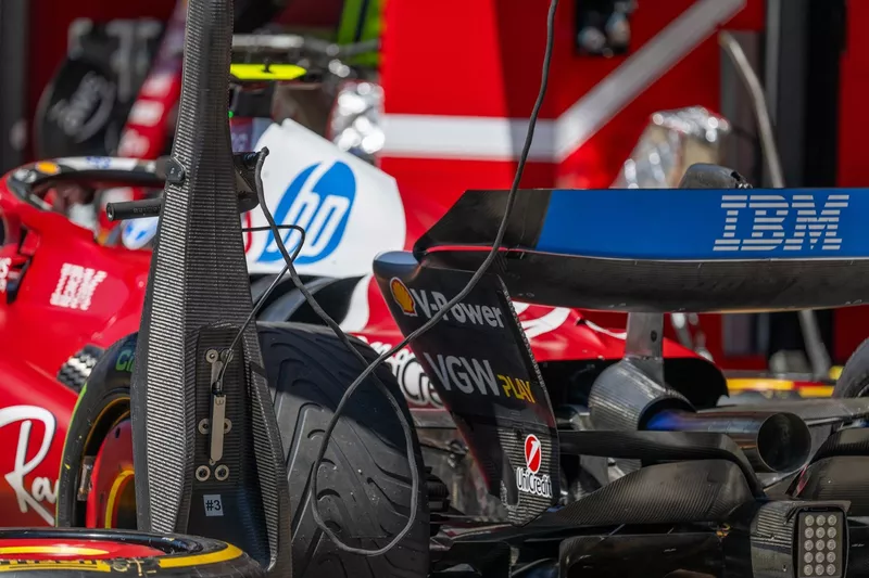 Ferrari SF-25 technical detail