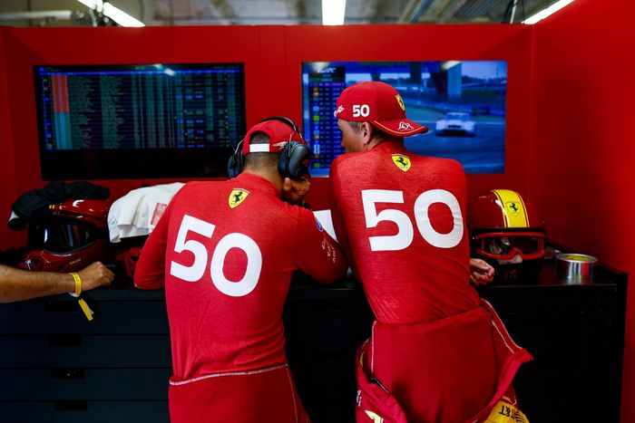 #50 Ferrari AF Corse Ferrari 499P: Antonio Fuoco, Miguel Molina, Nicklas Nielsen