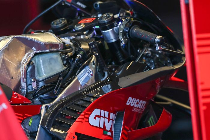 Ducati Team bike detail