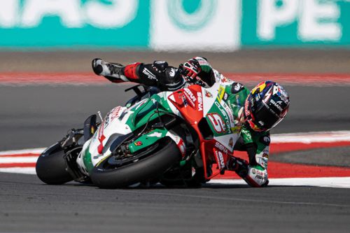Johann Zarco, caída del equipo LCR Honda