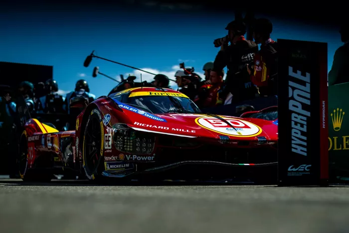 #50 Ferrari AF Corse Ferrari 499P: Antonio Fuoco, Miguel Molina, Nicklas Nielsen