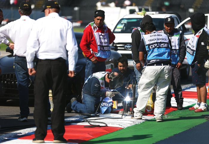 Reparación del bordillo