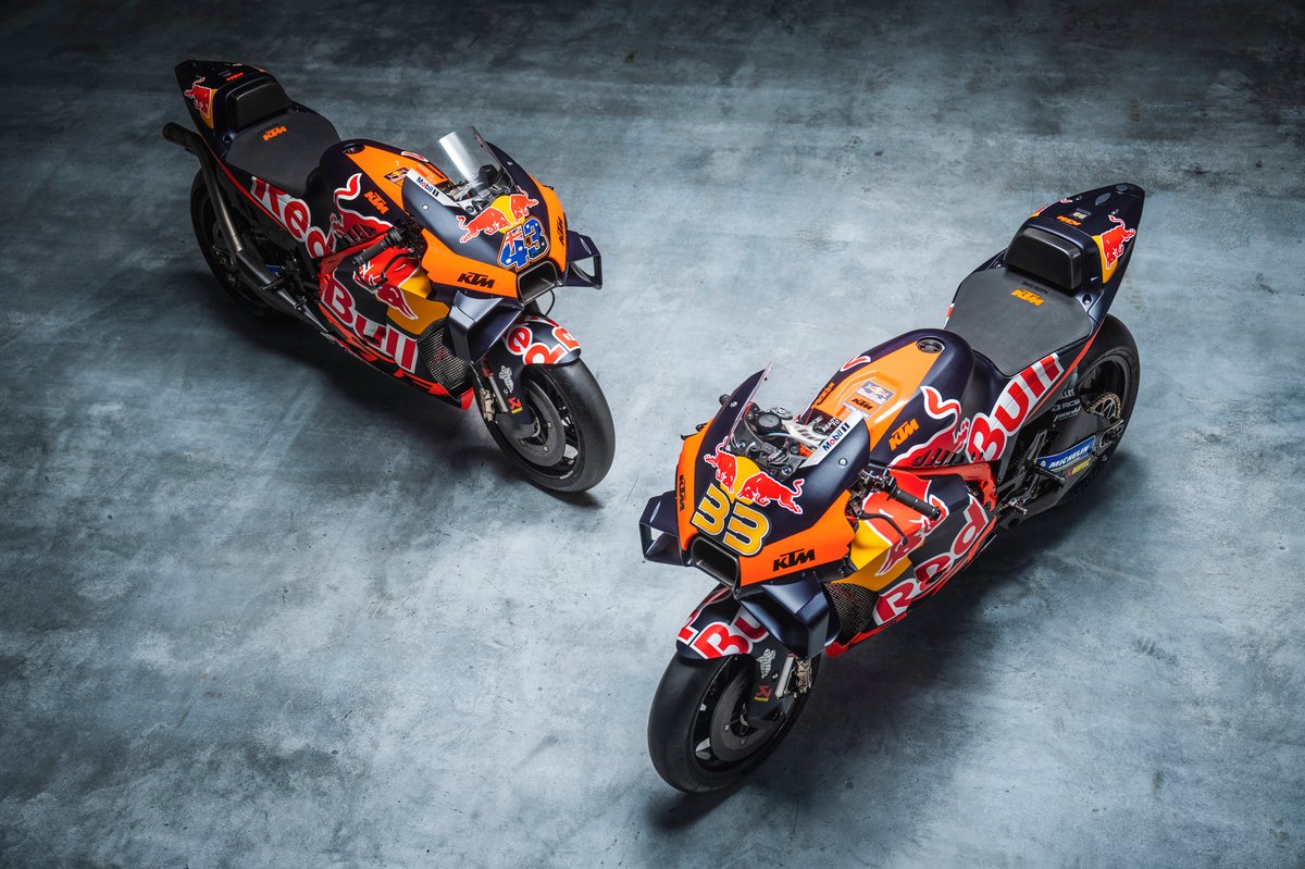 Bikes of Brad Binder, Jack Miller, Red Bull KTM Factory Racing 