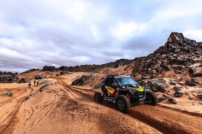 #415 Sébastien Loeb Racing - Bardahl Team Polaris: Xavier De Soultrait, Martin Bonnet