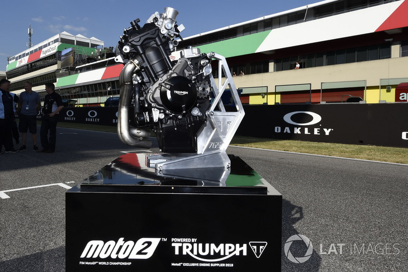 Triumph 2019 Moto2 motor tedarikçisi