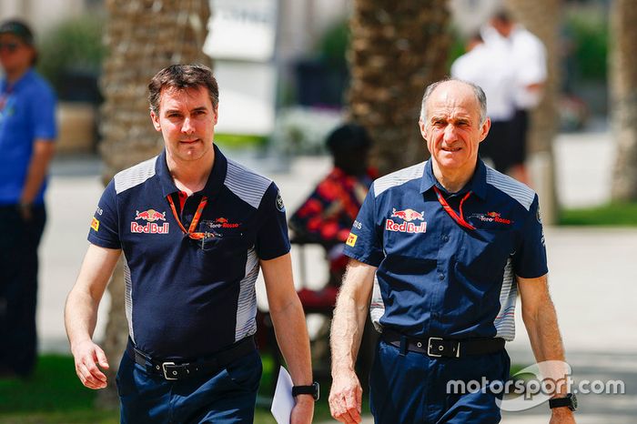 James Key, Director técnico y Scuderia Toro Rosso, Franz Tost, Director de la Scuderia Toro Rosso eq