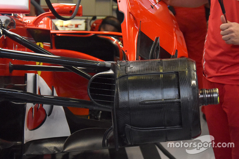 Ferrari SF70H front brake detail