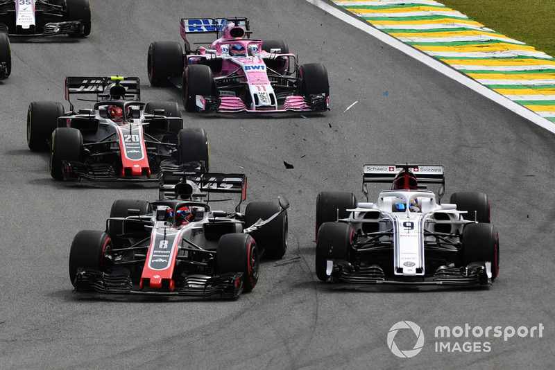 Brasil - Marcus Ericsson/Romain Grosjean (carrera)