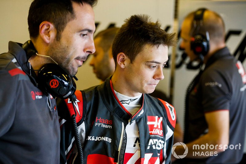 Louis Deletraz, pilote d'essais et de développement Haas