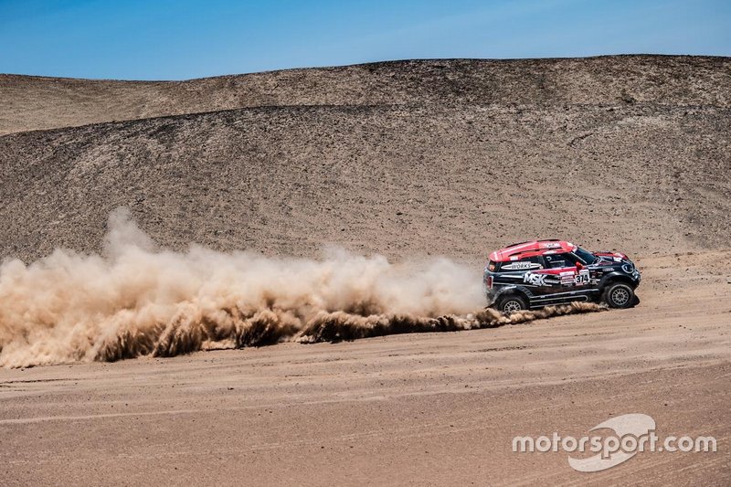 #374 Mini: Денис Кротов, Дмитро Циро, MSK Rally Team