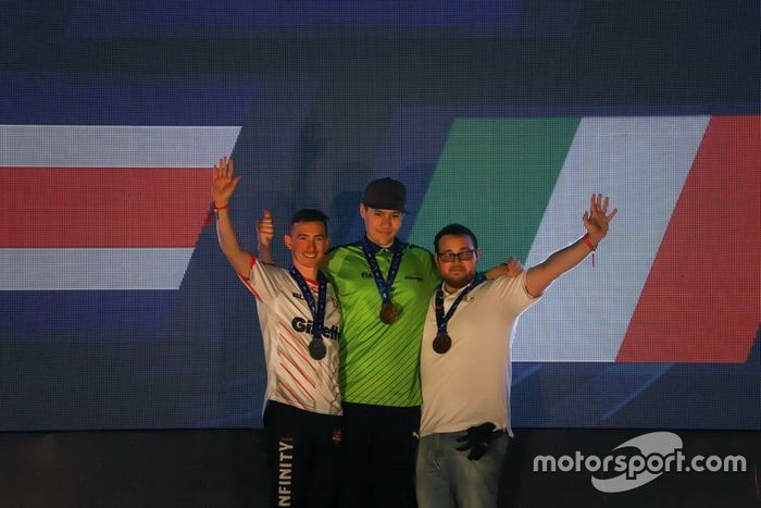 Ceremonia del podio Copa Digital