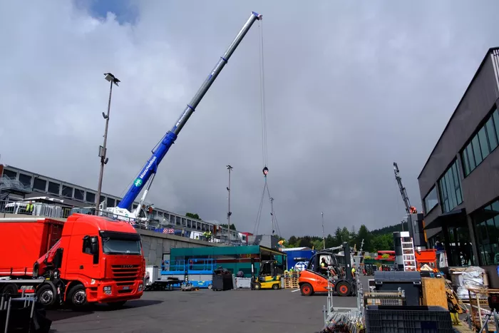 Paddock voorbereiding
