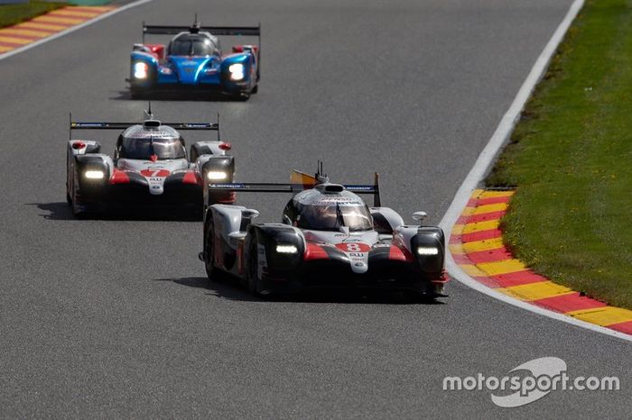#8 Toyota Gazoo Racing Toyota TS050: Sebastien Buemi, Kazuki Nakajima, Fernando Alonso