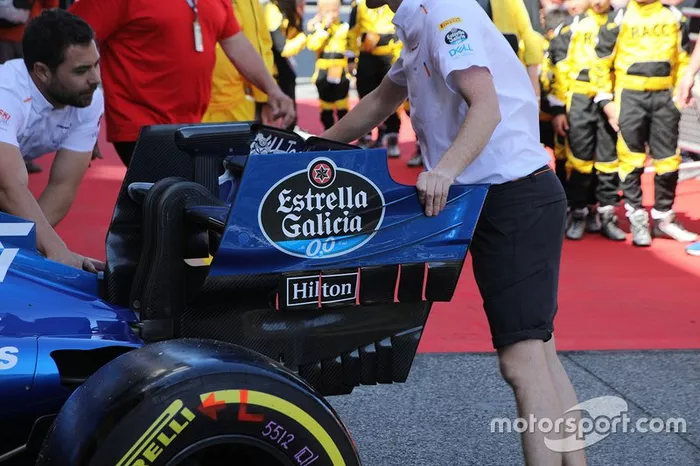 Detalle técnico de Toro Rosso