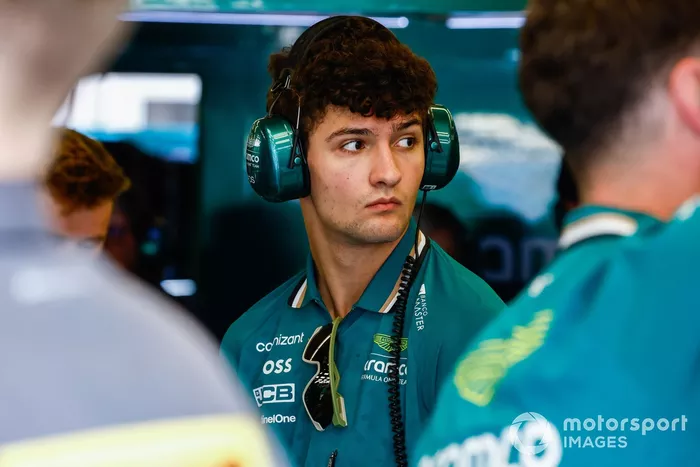 Jak Crawford, piloto de desarrollo, Aston Martin F1 Team