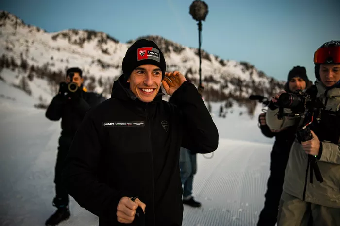 Campioni In Pista with Marc Marquez and Francesco Bagnaia, Ducati Team