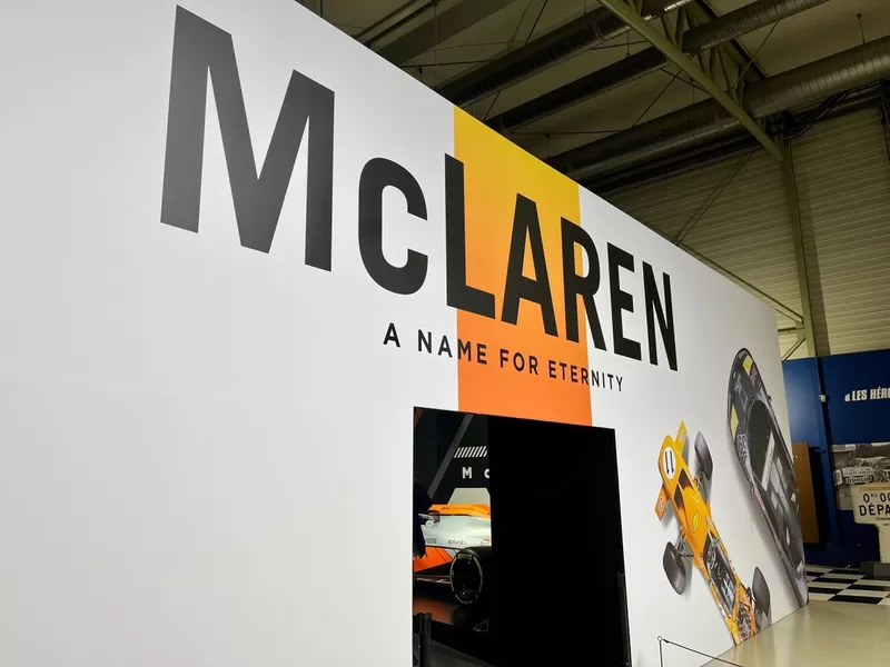 Exposition McLaren au musée du Mans 