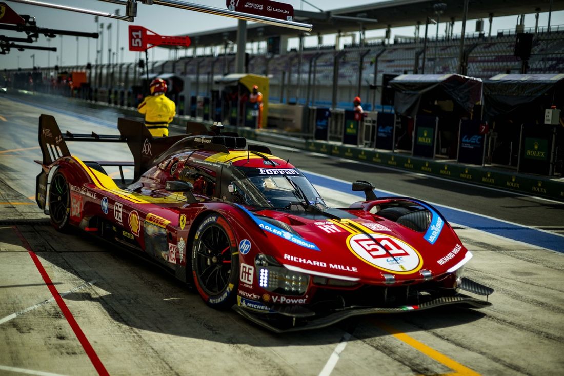 #51 AF Corse Ferrari 499P: Alessandro Pier Guidi, James Calado, Antonio Giovinazzi