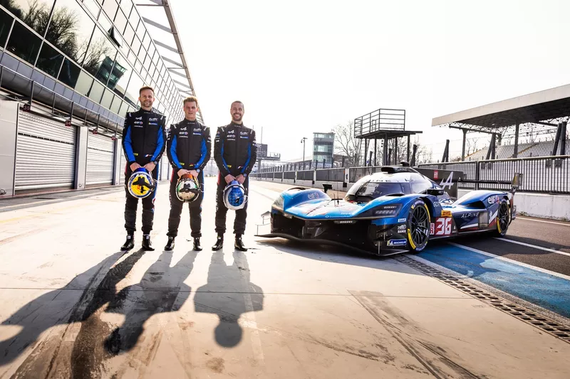 #36 Alpine Endurance Team Alpine A424: Mick Schumacher, Jules Gounon, Frederic Makowiecki