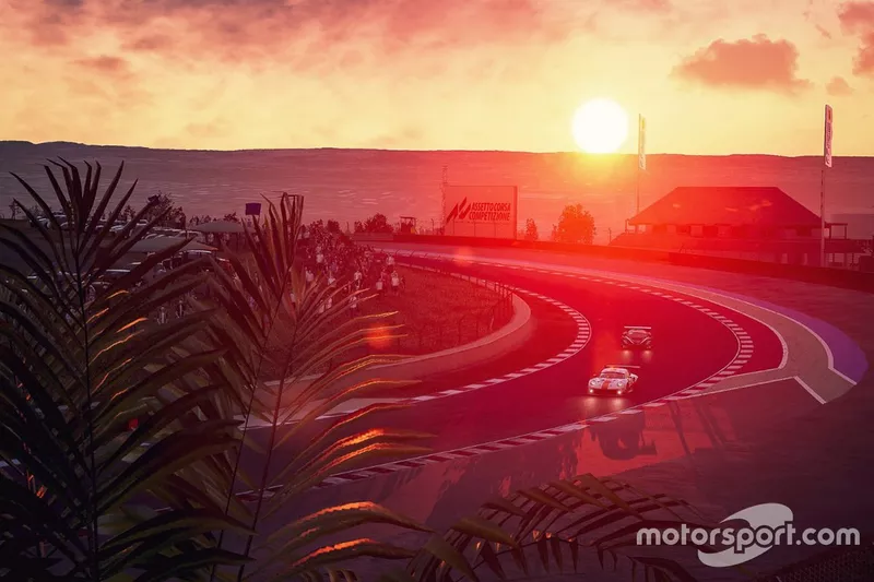 Atardecer virtual