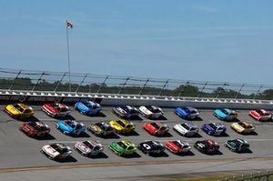 Joey Logano, Team Penske Ford, John Hunter Nemechek, LEGACY MOTOR CLUB Toyota