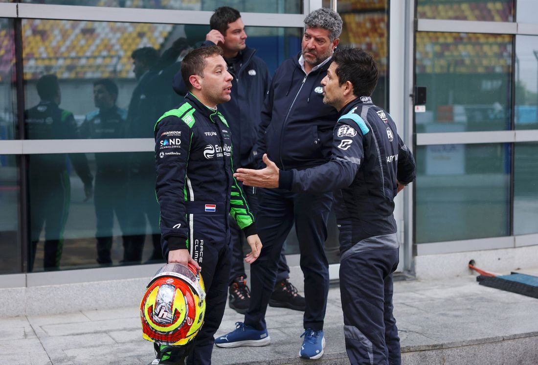 Robin Frijns, Envision Racing, Bruno Correia, piloto del Safety Car