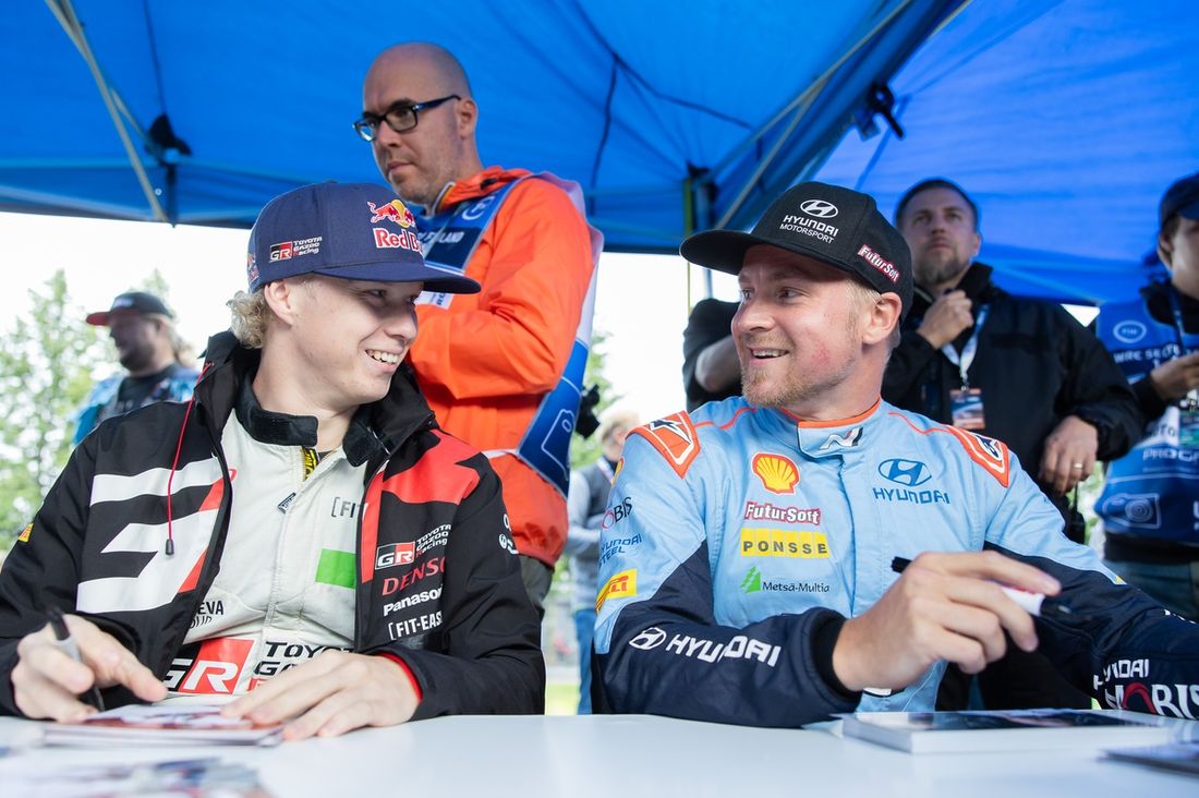 Kalle Rovanperä, Toyota Gazoo Racing WRT, Esapekka Lappi, Hyundai World Rally Team