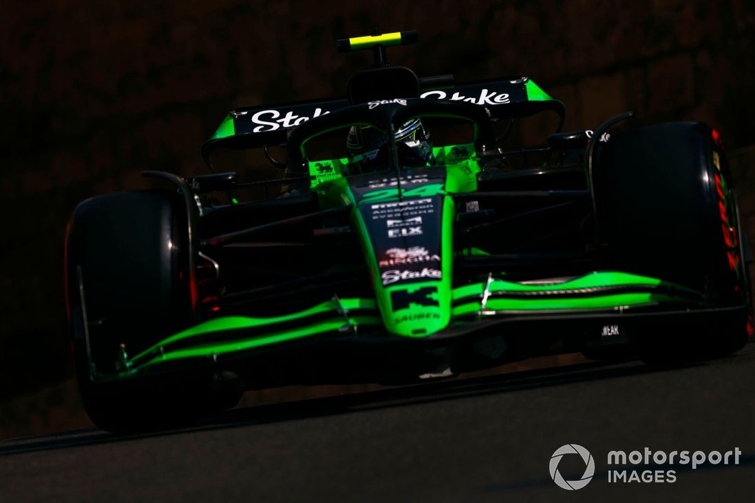 Zhou Guanyu, Stake F1 Team KICK Sauber C44