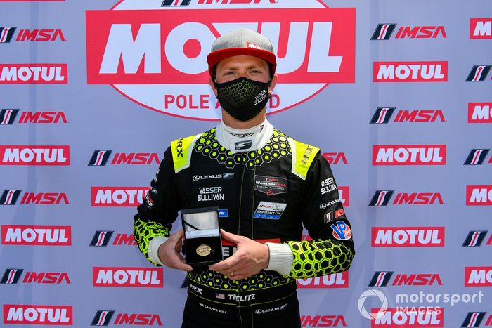 Ganador de la pole #14: VasserSullivan Lexus RC F GT3, GTD: Jack Hawksworth, Aaron Telitz