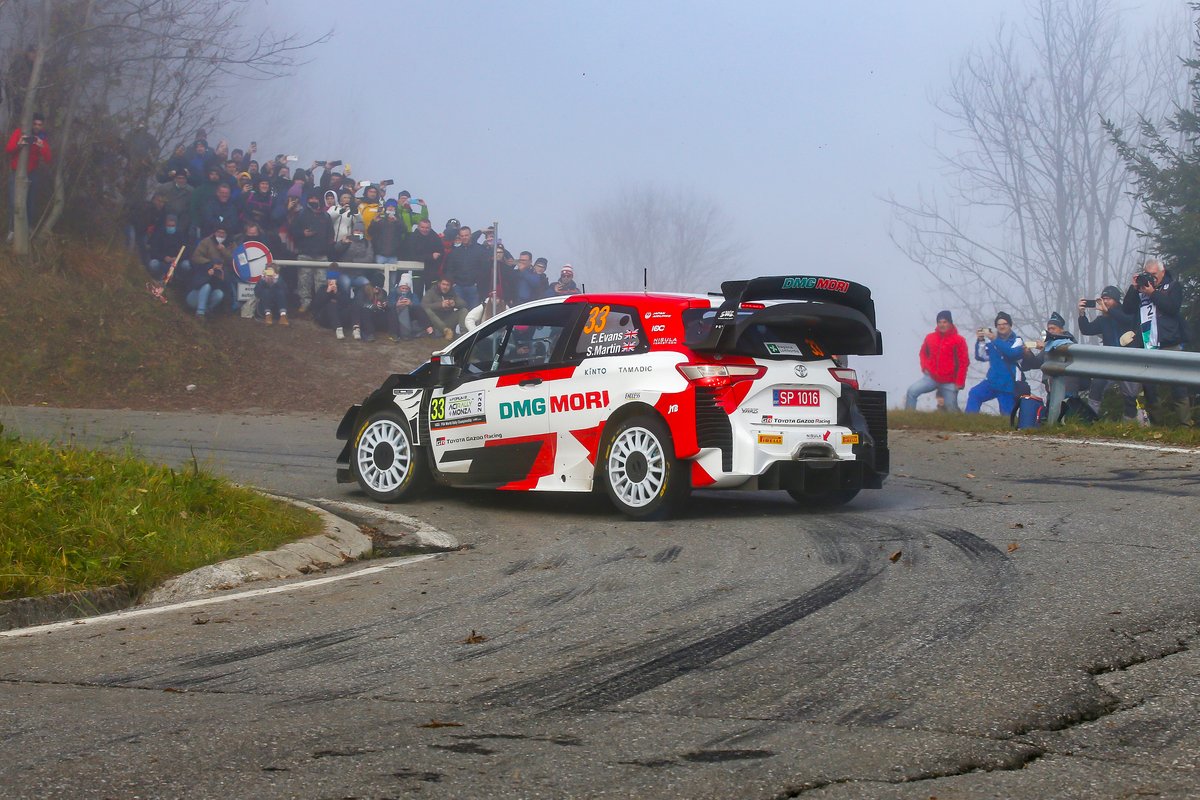 Elfyn Evans, Scott Martin, Toyota Gazoo Racing WRT Toyota Yaris WRC