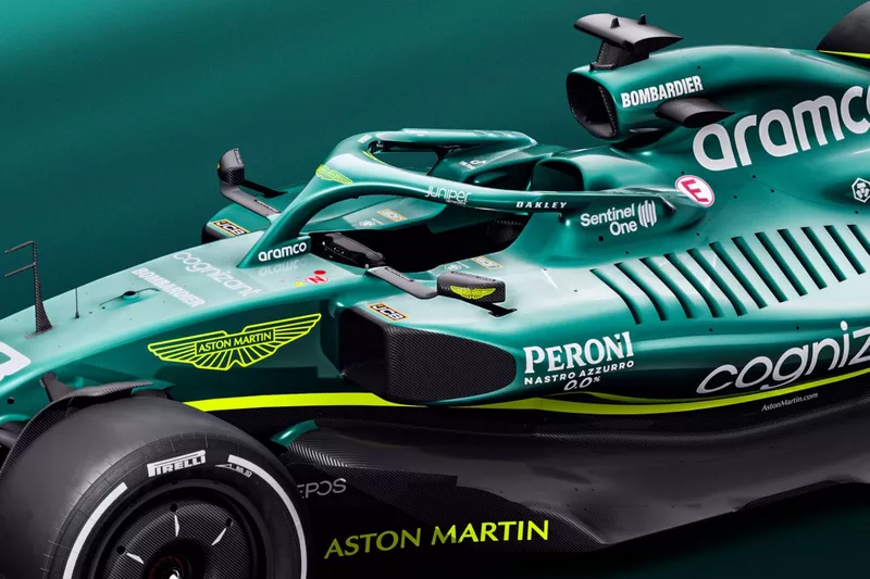 Aston Martin AMR22 en détail