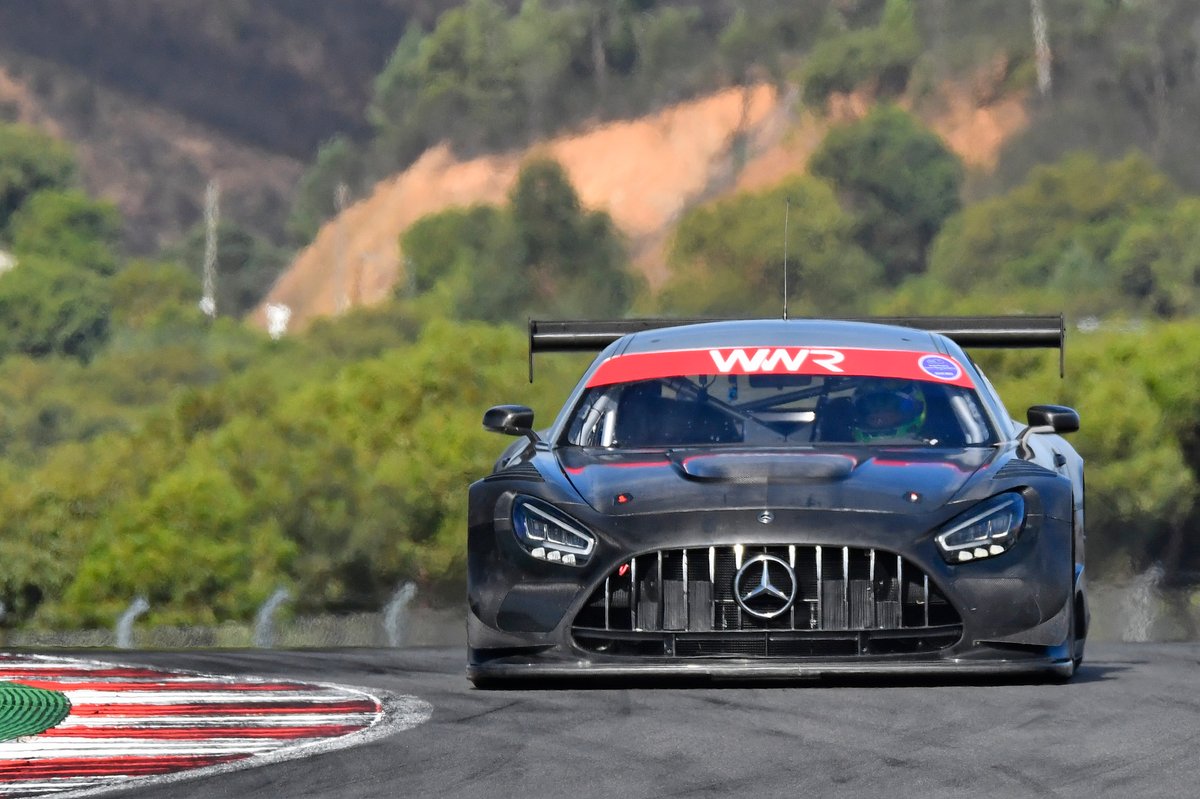 Mercedes AMG Team Winward testing at Portimao