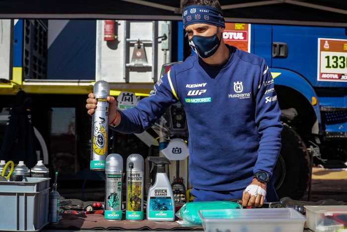 Área de servicio de Rockstar Energy Husqvarna Factory Racing