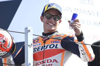 Podium : deuxième place pour Marc Marquez, Repsol Honda Team