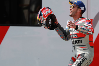Podio: Ganador, Andrea Dovizioso, Ducati Team