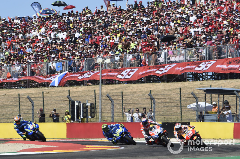 Марк Маркес, Repsol Honda Team, Андреа Янноне, Team Suzuki MotoGP, Андреа Довіціозо, Ducati Team