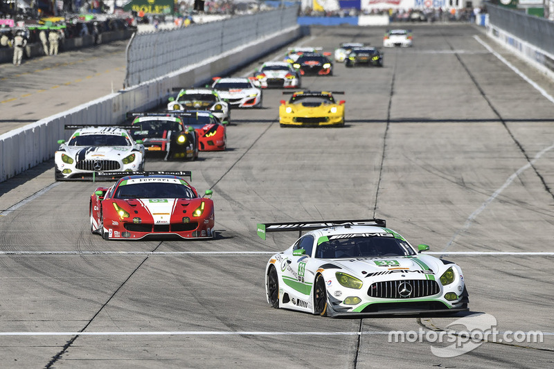 #33 Riley Motorsports Mercedes AMG GT3: Jeroen Bleekemolen, Ben Keating, Mario Farnbacher