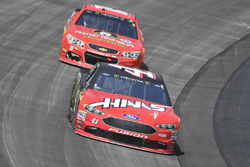 Kurt Busch, Stewart-Haas Racing Ford, Ross Chastain, Premium Motorsports, Delaware Office of Highway Safety - Protect Your Melon Chevrolet SS