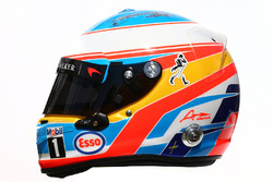 Il casco di Fernando Alonso, McLaren