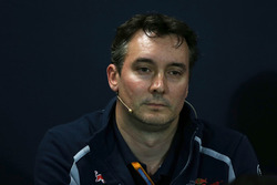 James Key, Director de técnico de Toro Rosso Scuderia en la Conferencia de prensa FIA