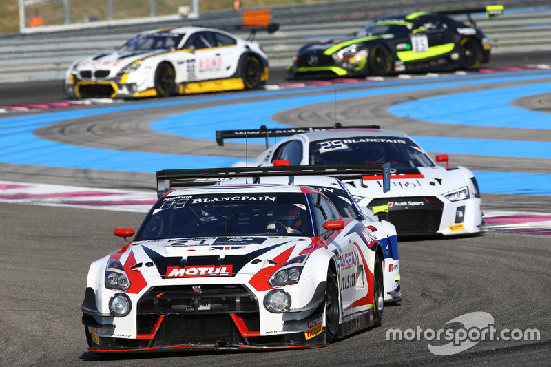#23 Nissan GT Academy Team RJN Nissan GT-R Nismo GT3: Mitsunori Takaboshi, Alex Buncombe, Lucas Ordo